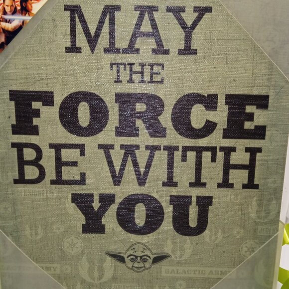 Star wars holiday gift set with nwt Force art and Pre-owned R2D2 Mug - Picture 7 of 16